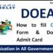 fill o level form, o level result check, o level course admit card download, o level course