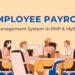 employee payroll management system project in php