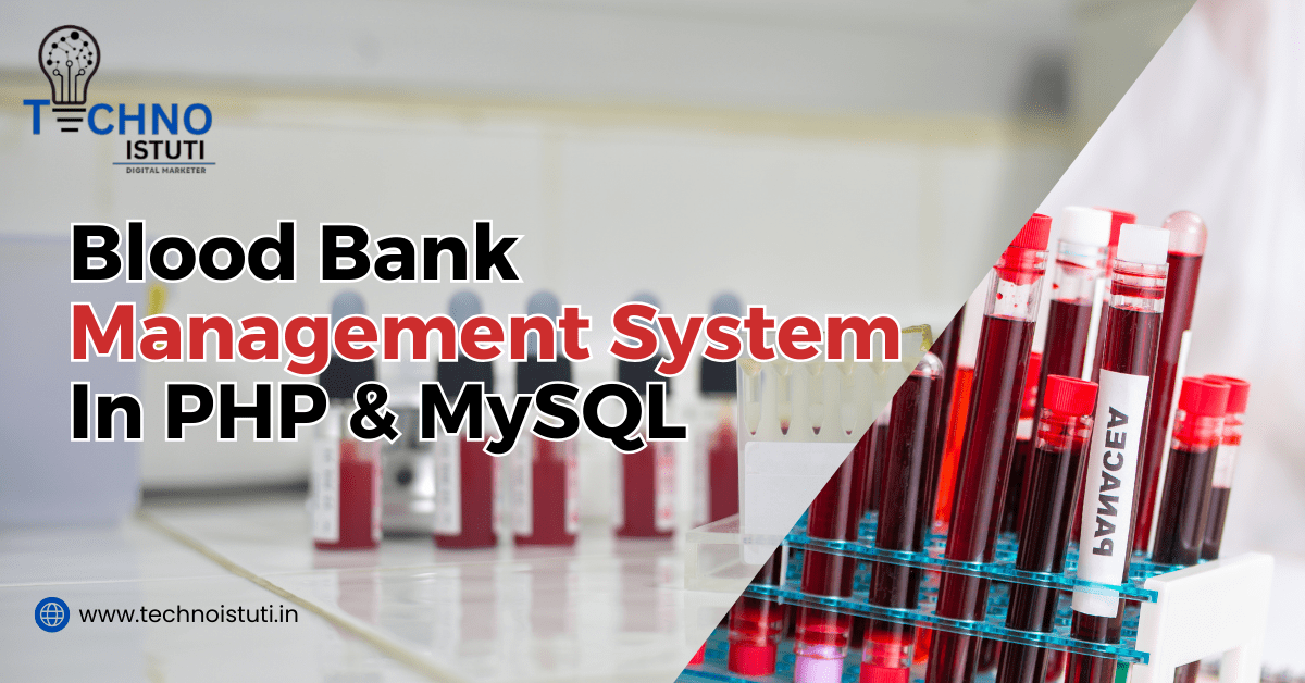 blood bank management system project in php